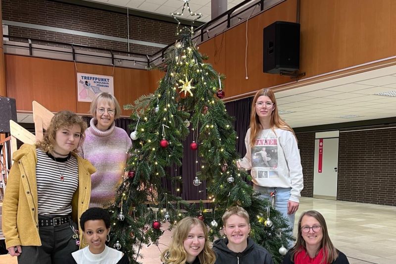 Kein Weihnachtsbaum am Goethe? Oh doch!