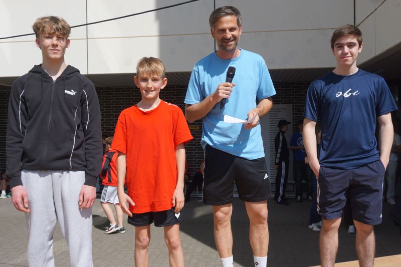 Spendenlauf 2026 unterstützt Zonta-Club und Tafel – GGG-Schülerinnen und -Schüler laufen und helfen